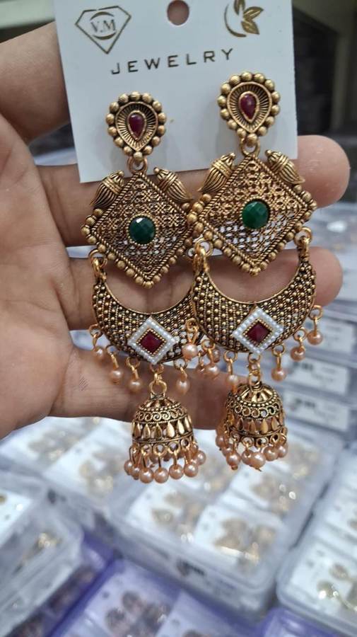 Layered Jhumkas